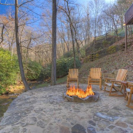Rushing Waters - Creekside Cabin In North Ga Blue Ridge Extérieur photo