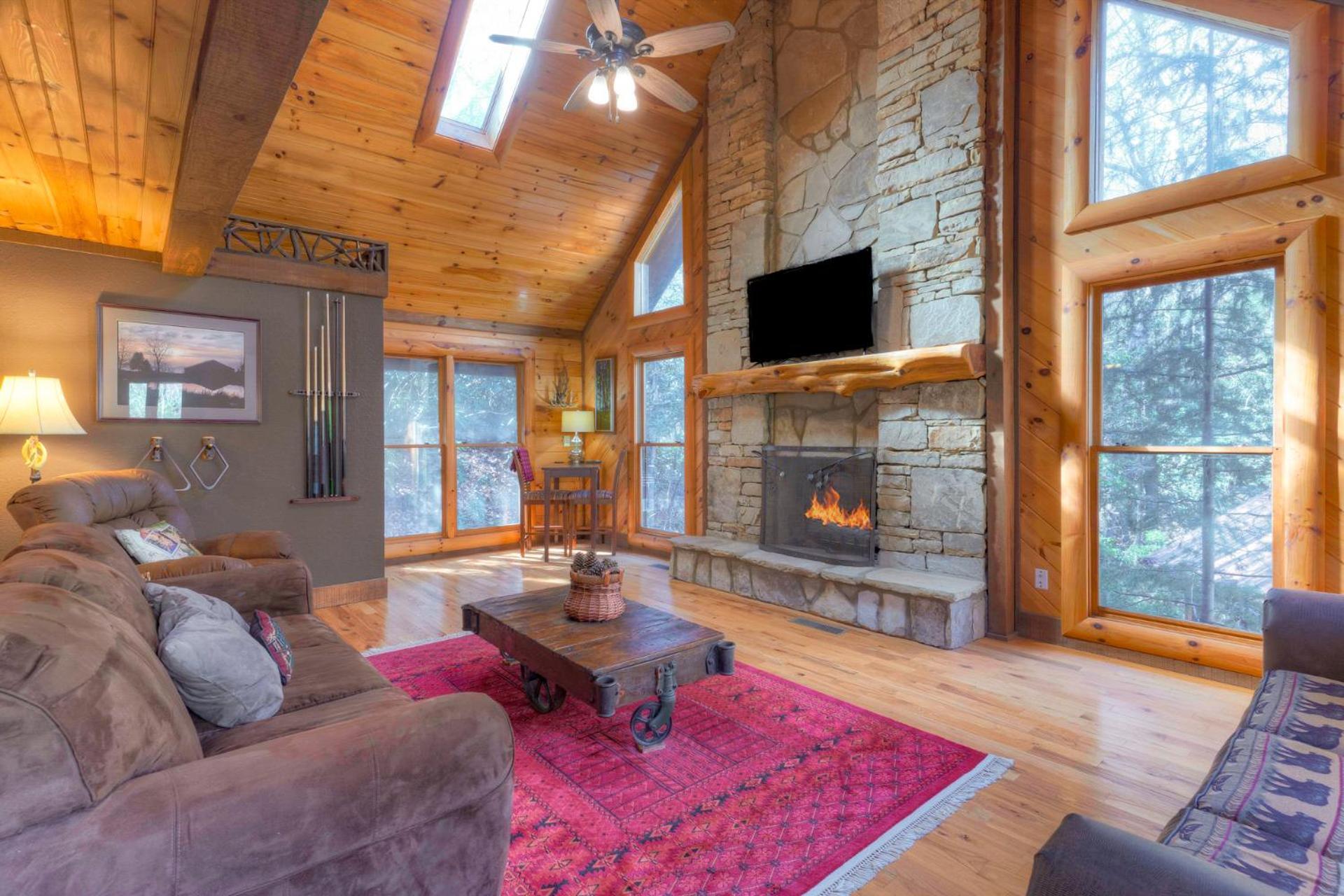 Rushing Waters - Creekside Cabin In North Ga Blue Ridge Extérieur photo