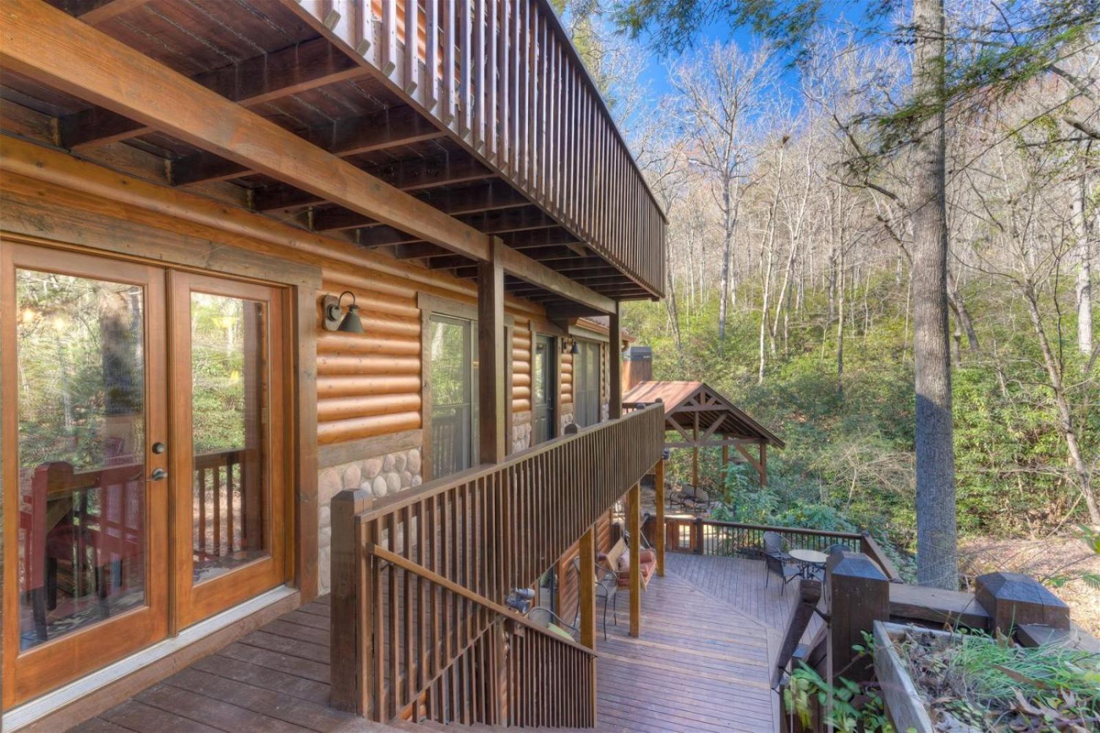 Rushing Waters - Creekside Cabin In North Ga Blue Ridge Extérieur photo