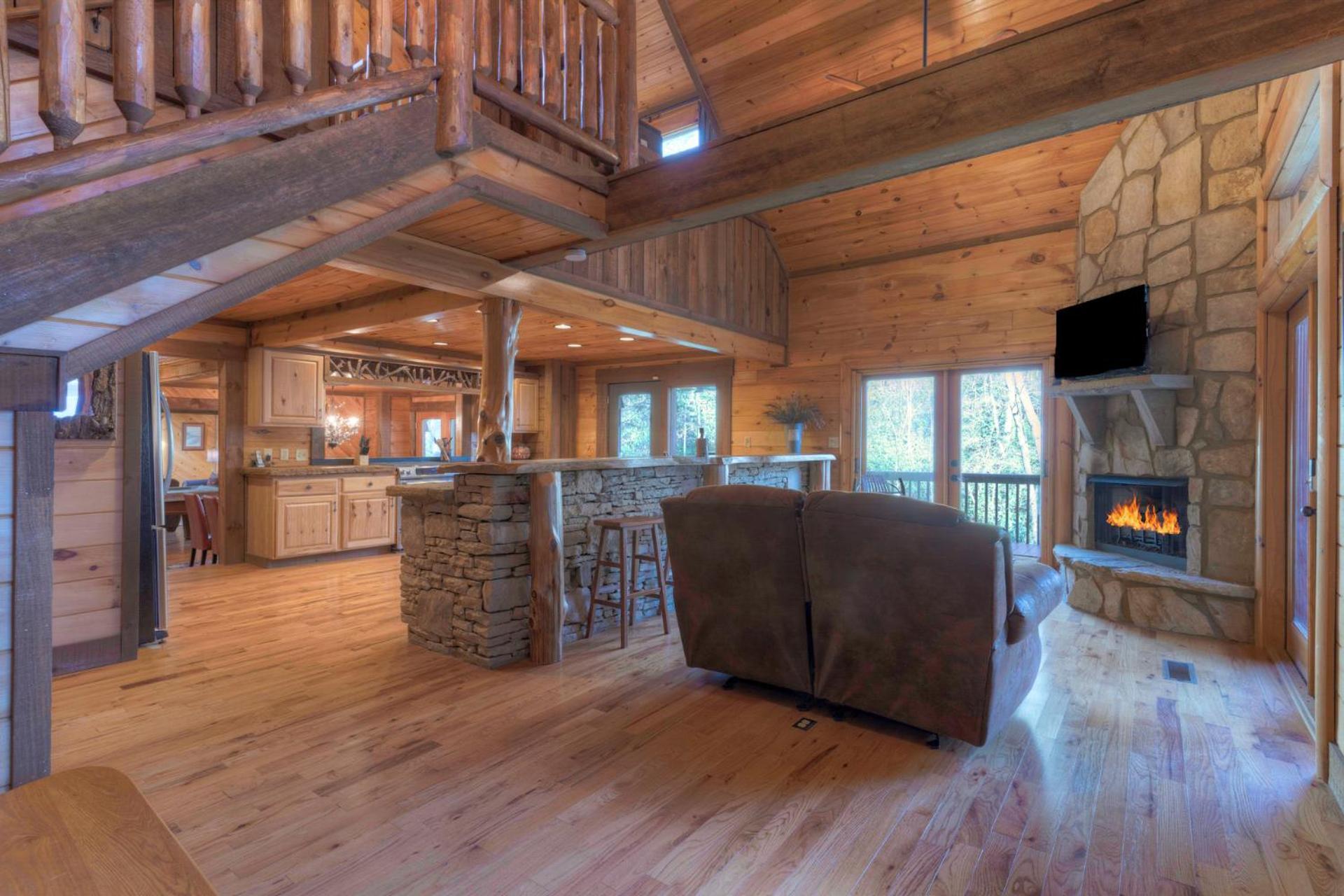 Rushing Waters - Creekside Cabin In North Ga Blue Ridge Extérieur photo